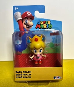 2024 JAKKS Pacific World of Nintendo 2.5" Action Figure: BABY PEACH - Picture 1 of 3