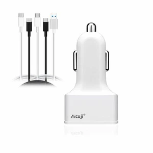 Atcuji 130W 90W USB C Car Charger Lenovo ThinkPad Yoga Laptop Tablet Smartphone - Picture 1 of 8