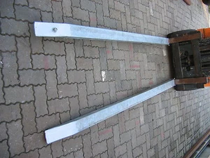 verzinkte Gabelverlängerung für Gabelstabler Stapler 1,7m lang max Gabelbreite 9 - Bild 1 von 1