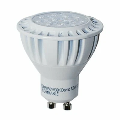High Quality LED 7.5W GU10 MR16/PAR16 Warm White 650LM Flood Light Bulb - Image 1 of 2
