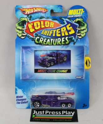 Hot Wheels Color Shifters Creatures Invader Multi-Color Change Diecast Car MOC - Image 1 of 4