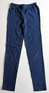 Leggings, dunkelblau mit Glitzer, 10-11 Jahre, *Top Zustand* - Bild 1 von 4
