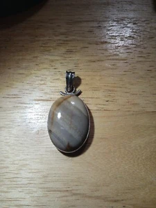 Natural Jasper Gemstone Handmade 925 Sterling Silver Jewelry Pendant Free Ship  - Picture 1 of 6