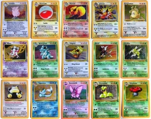 Pokemon offizielle Sammelkarten Holo seltenes DSCHUNGEL SET Zauberer der Küste WOTC 64 - Bild 1 von 65