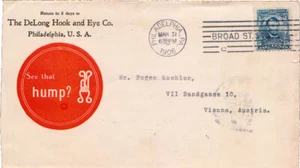 Pennsylvania Broad St. Station Philadelphia 1906 machine 1898-1908 5c Lincoln - Picture 1 of 1