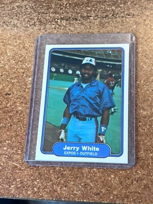 1982 Fleer Baseball # 211 Jerry White - Image 1 of 4
