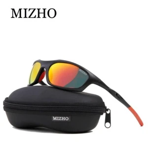 Entspiegelte Sonnenbrille Autofahren Herren polarisiert verspiegelt Mode Marke MIZHO - Bild 1 von 2