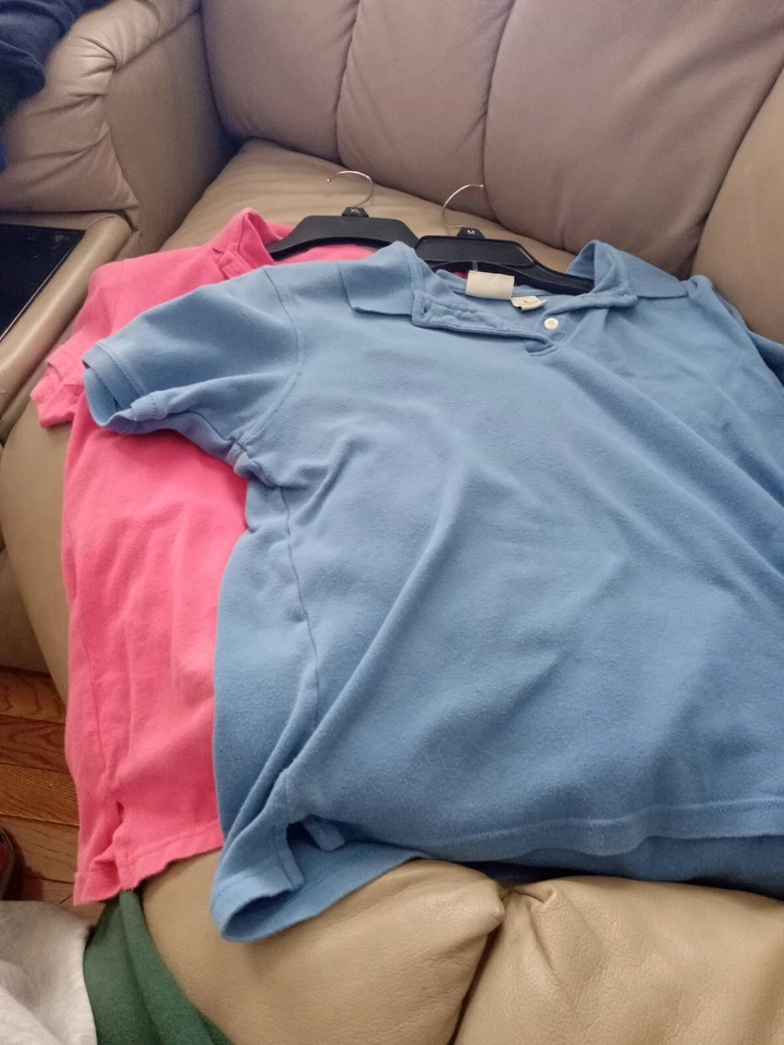  Uniformes Juveniles Unsex Manga Corta Polo Talla M 8/10 Lote De 2 Foto 1 de 1