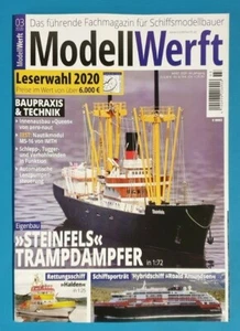 Modell Werft März 03/2020 Das führende Fachmag. für Schiffsmodellbauer ungel. 1A - Bild 1 von 1