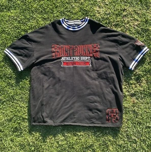 Front Runner Athletic Dept. Mens T-shirt 3XL Oversize Fit Black White Box Fit - Picture 1 of 7