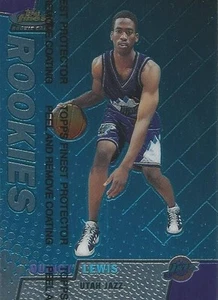 1999-00 Topps Finest Quincy Lewis RC #/2000 Utah Jazz Minnesota - Foto 1 di 3
