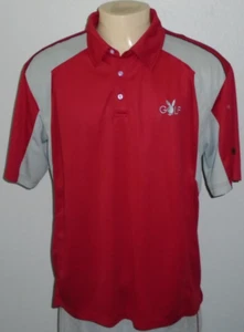 Polo de golf Playboy rojo manga corta para hombre XL - Imagen 1 de 9