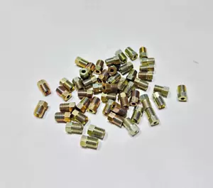 (50) WEATHERHEAD Eaton 105x2 Acciaio 1/8" Dado Tubo Flare Invertito - Foto 1 di 6