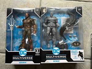 NEW Lot Of DC Comics Multiverse Aquaman And Batman Figures