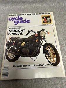 1980 February CYCLE GUIDE Magazine - Vintage Motorcycles Yamaha Honda - Picture 1 of 5