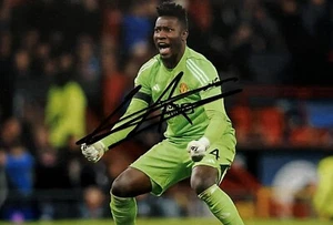 ANDRE ONANA HAND SIGNED 6X4 MANCHESTER UNITED PHOTO 2 - Picture 1 of 1