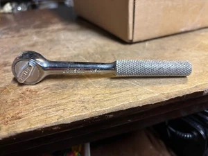 JENSEN TOOLS 1/4" PUSH BUTTON RELEASE ROUND HEAD RATCHET MADE IN USA Unused? - Picture 1 of 3