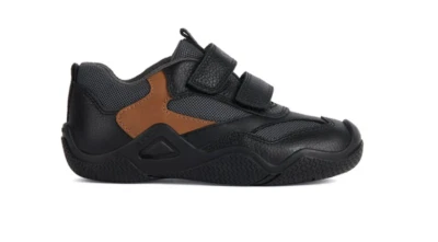 GEOX RESPIRA WADER Boys Kids Childrens Shoes J1630A-C0181 Black/Brown - Image 1 of 4