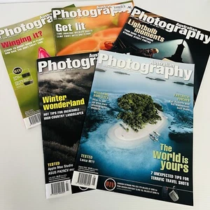 5 X Australian Photography Magazines 2020/2021/2022/ - Picture 1 of 15
