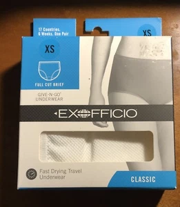 ExOfficio Give-N-Go Full Cut Brief - Women's White XS - Picture 1 of 2