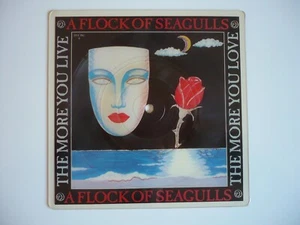 A Flock Of Seagulls The More You Live, The More You Love 7" Shaped Picture Disc - Imagen 1 de 10