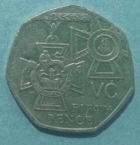 2006 Fifty Pence 50p VC Victoria Cross World War 2 End 60years Coin Hunter - Picture 1 of 1