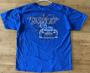 Jimmie Johnson #48 NASCAR T-shirt Men’s XL Chase Authentics Lowes Hendrick - Picture 1 of 6