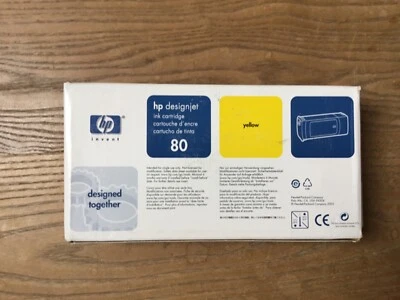 HP Tintenpatrone ORIGINAL C4848A gelb / yel  HP DesignJet 1050 /1055 C NEU & OVP - Bild 1 von 3