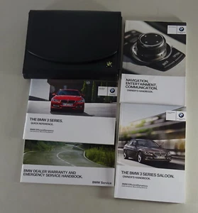 Owner's Manual + Cartera BMW 3-Series Saloon F30 318i 320i 330d Etc. De 02/2013 - Imagen 1 de 1