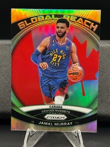 Panini Prizm 2023-24 - Jamal Murray, #9 - Alcance global, plata - Denver Nuggets - Imagen 1 de 2