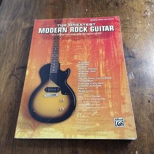 Greatest Modern Rock Guitar-Authentic Guitar Tab Edition-Songbook-Alfred 28996- - Picture 1 of 7