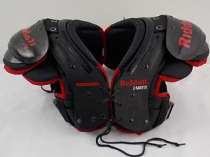 Riddell Z-Matte M (80) 12-13” Football Shoulder Pads Youth Size Medium - Picture 1 of 8