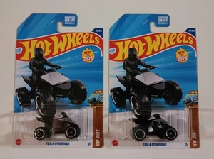 Hot Wheels (2025) Tesla Cyberquad ATV Lot of 2 🔥 "FAST SHIPPING" - Picture 1 of 2