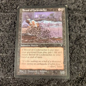 Brood of Cockroaches MTG Magic The Gathering LP Visions - Picture 1 of 2