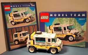 Lego Model Team 5550 Custom Rally Van Set (1991): 100% Comp w/Instructions/Box - Picture 1 of 23