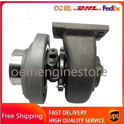 4037187 Fits For Komatsu Excavator PC100 PC128US PC200 Turbocharger 504085543 - Image 1 of 4