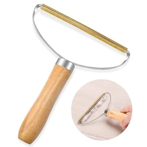 1 Pack Lint Remover, Double Carpet Scraper Manual Brush Tool Shaver - Picture 1 of 5