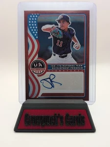 2025 Panini Stars and Stripes - 16/17u National Team Signatures Junior Lopez /99 - Picture 1 of 2