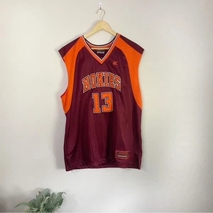 Virginia Tech Herren Größe: Large weinrot & orange ärmellos Basketball Trikot - Bild 1 von 6