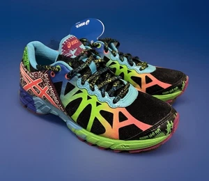 Zapatos de triatlón para mujer ASICS Gel-Noosa Tri 9 multicolor brillante talla EE. UU. 5,5 - Imagen 1 de 15