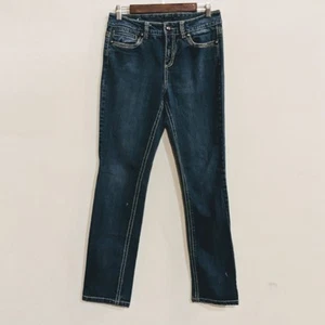 Code Bleu Womens Size 8 Jeans 30x31 Marielle Regular Straight Denim Medium Wash - Picture 1 of 9