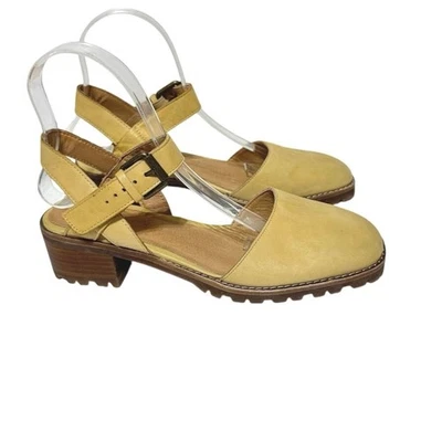 Madewell Womenn’s Mary Jane Lug Sole Leather Closed Toe Ankle Strap Shoe 6.5 - Image 1 of 4