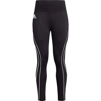 $70 Adidas Women's Stadium 7/8 Tights - Black/White - Medium - New With tags - Image 1 of 4