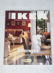 2000 IKEA Changes Catalog Furniture Home Decor Prices Y2K Mail Label - Picture 1 of 14