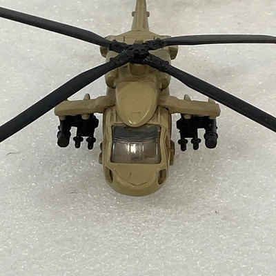 Helicóptero Maisto UH-60A modelo fundido a presión bronceado 4 pulgadas avión militar juguete Foto 1 de 4