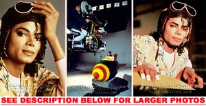 MICHAEL JACKSON LEAVE ME ALONE (3) RARE 8x10 PHOTOS - Picture 1 of 1