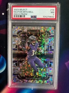 2023 Select Keaton Mitchell Disco Prizm #10 - Picture 1 of 2