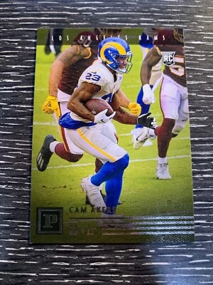 2020 Panini Chronicles Panini Gold CAM AKERS Rookie RC Rams #PA-32 2B - Image 1 of 2