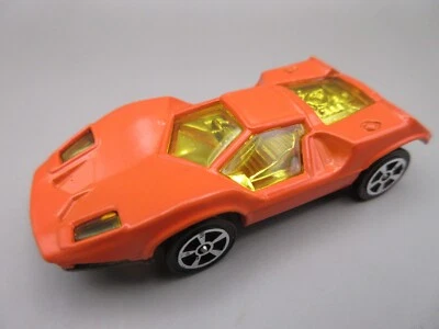 Vtg Corgi Juniors Car Model Marcos XP WhizzWheels Orange Great Britain EXCELLENT - Image 1 of 4