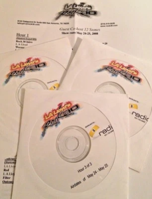 RADIO SHOW: LA LLOYDS ALT ROCK 30 5/24/08 CO HOST 12 STONES; SAVING ABEL, 10 YRS - Image 1 of 4